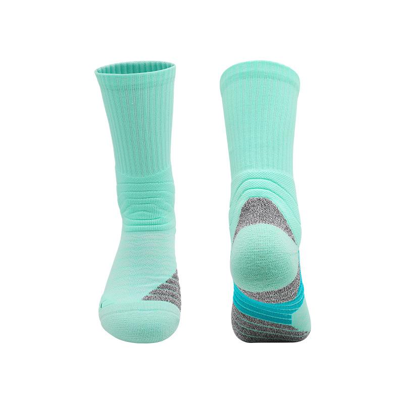 Adult Basketball Socks Actual Training Socks Children Towel Bottom Sweat Absorbing Shock Non-Slip Sports Socks Men