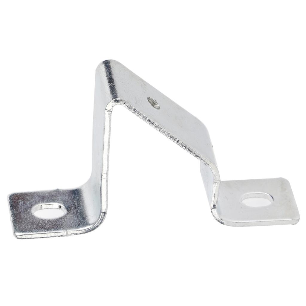 10PCS Rail Mounting U Bracket C45 Stainless Steel Guide Rail Inclined Support U Shaped Connector Bracket M5 Hole