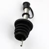 Stainless Steel Wine & Oil Bottle Stopper with Silicone Seal, Dust Cap, and Breathable Tube