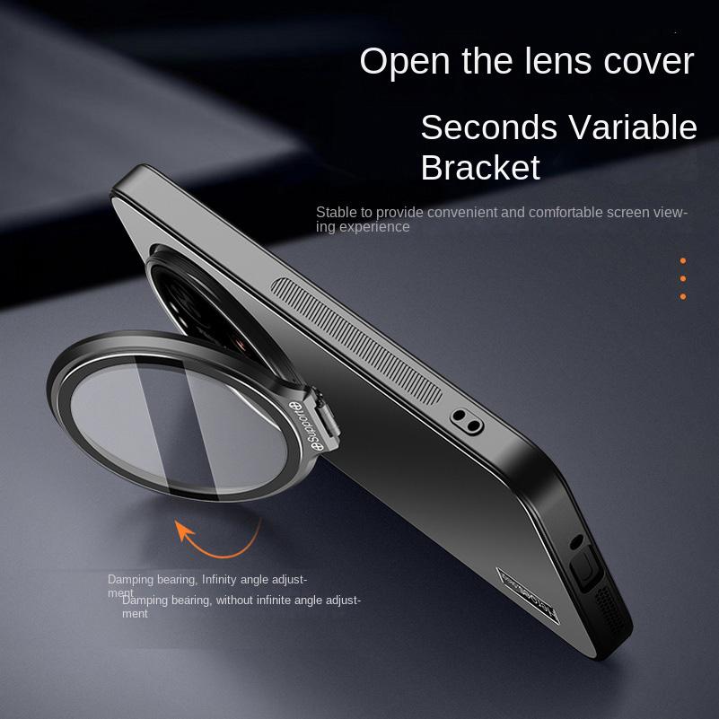 Carcasă de protecție complet înfășurată și cu suport retractabil pentru lentila de sticlă Pentru Xiaomi 17 Ultra Mi 17 Pro Max 15s Pro 15 Ultra 14 13T Capac