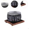 Japanese Style Barbecue Grill BBQ Plate,Barbecue Tool Accessories,Tabletop,Food Charcoal