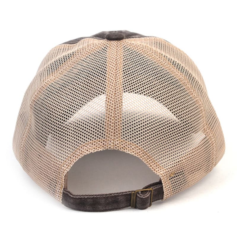 Universal Chemistry Pigment Washing Black Meshcap Mesh Cap