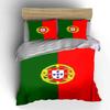 Portugal Flag Bedding Set Bedding Duvet Cover Set Duvet Cover Pillowcases  (1 * Duvet Cover 2 * Pillowcases, Without Duvet Insert)