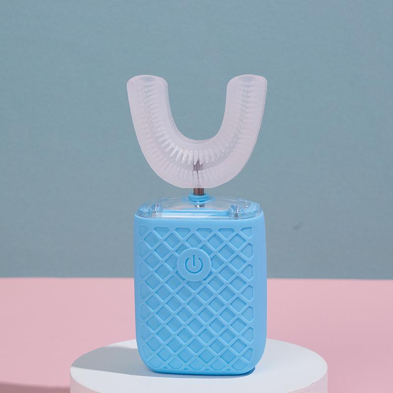 Children's & Adult Smart U-Shaped Electric Toothbrush with Soft Bristles & Magnetic Levitation Motor