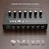 8-Channel Compact Audio Mixer for Microphones & Instruments
