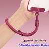 1 Stück Universelles verstellbares Handy-Lanyard Kurzes Armband mit selbstverriegelndem Anti-Drop-Design Strapazierfähiges Polyester-Handyband