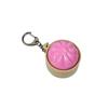 Funny Dumpling Bao Bun Keychain Fidget Clicker With LED Light Portable Stress Relief Toy for Travel Commute