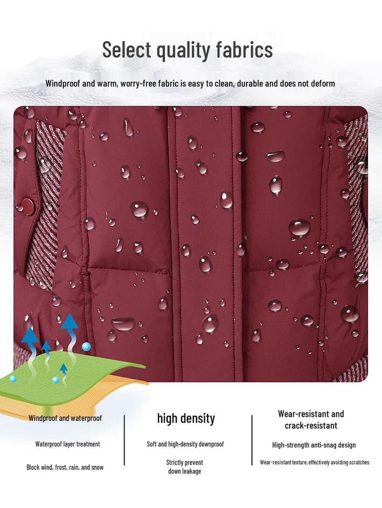 Xiaofu Women's Elegant 2025 Short Duck Down Jacket