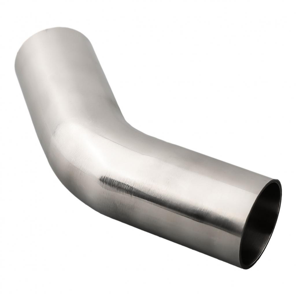 Silver Stainless Steel Elbow with 45 Degree Bending for Automotive Use
