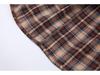 2024 European Retro Plaid Long Women's Shirt
