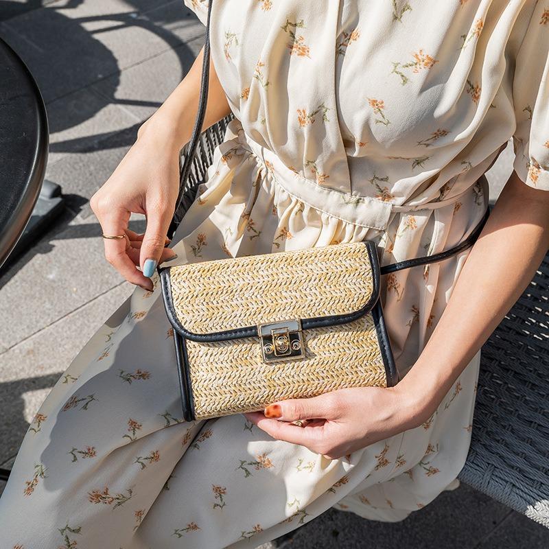 Small Bag Women's Bag Adies Bag Shoulder Bag Wholesale Bag New Straw Bag