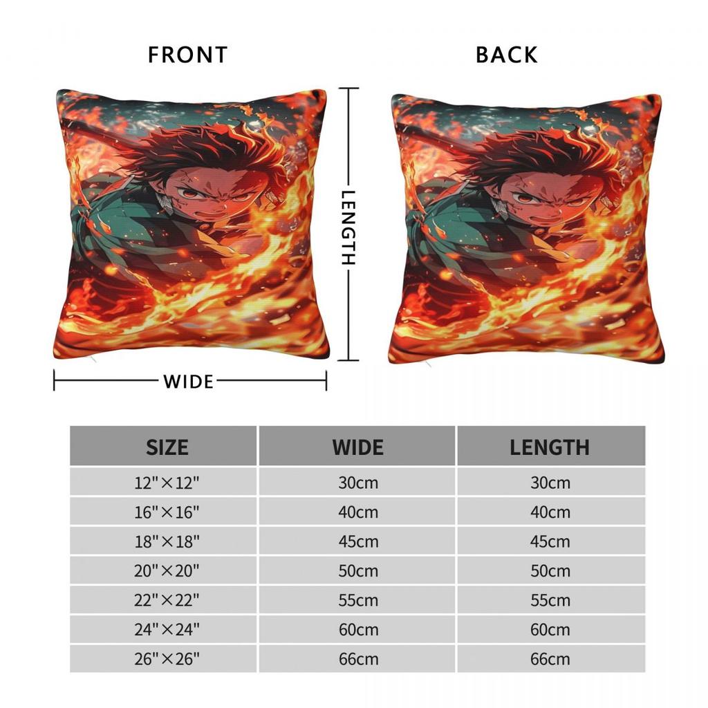 New Style Home My Hero Academiadecoration Pillowcase Merch Pillow Covers Square Multi-Size