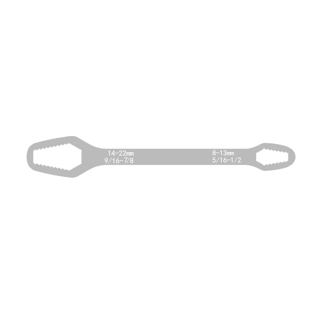 Adjustable Torx Wrench Double Head Self Tightening Wrench Ranging 3mm To 22mm for Versatile Home and Auto Repairs