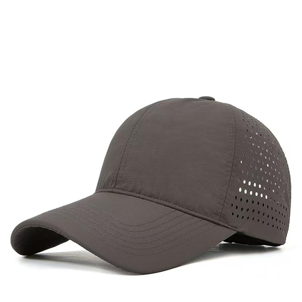 Summer Quick-drying Baseball Cap Men's Small Batch Advertising Hat Big Head Circumference Mesh Breathable Sunshade Cap Women
