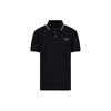 Ss22 Solid Color Cotton Short Sleeve Polo Shirt Men Tops Black 6L1FD8-1JTKZ-0920
