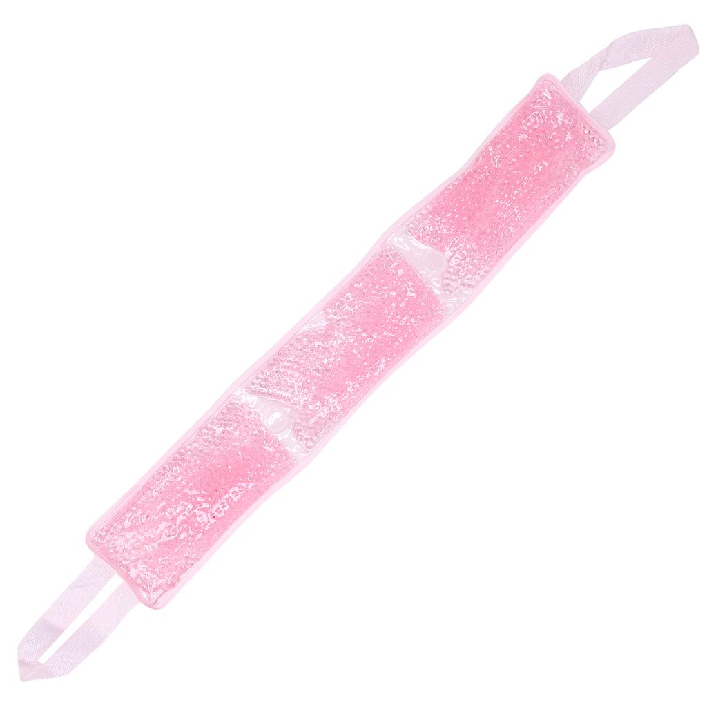 Hot Cold Compress Gel Wrap Hot Cold Therapy Wrap for Neck Shoulder Injury SwellingPink