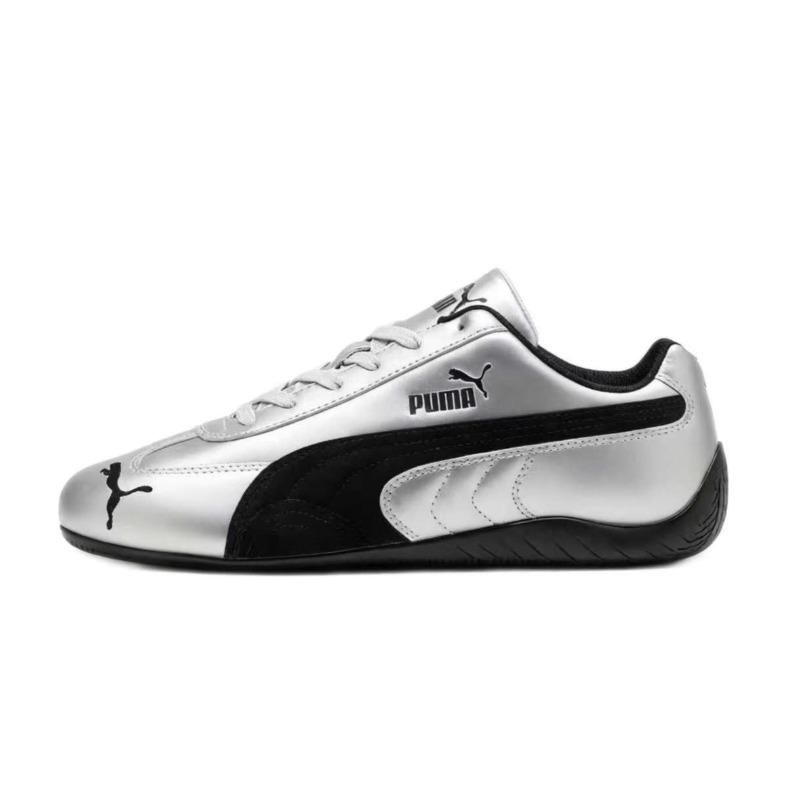 [Pure Original Lychee Leather] Rose Racing Shoes PM Classic SpeedcatOG Suede Thin-soled T-head Women's Shoes