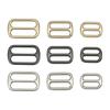 Metal Three Glide Slide Buckle 1Pcs Wear Resistant for DIY Leather Craft Gift Bag Strap Belt Decorative Webbing