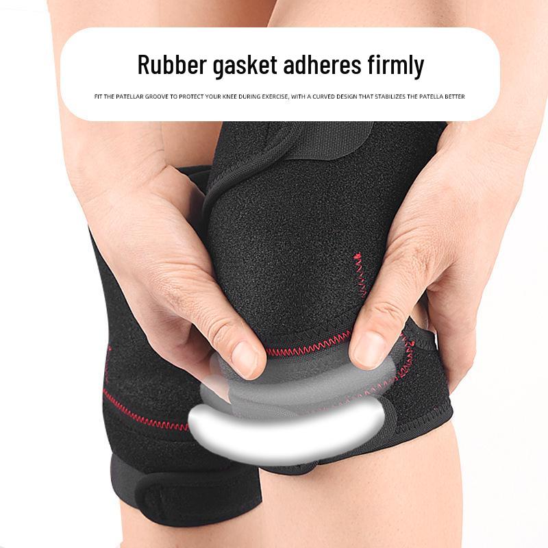 Outdoor Sports Knee Pads for Cycling, Running, and Mountaineering - Patella Strap Support & Shock Absorption for Fitness and Basketball