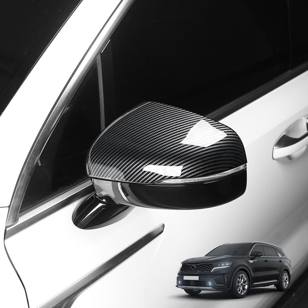 For Kia Sorento MQ4 2026-2026 Tuning Carbon Fiber Central Console Window Button Air Middle Vent Cover Door Trim Accessories LHD
