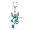 PKM Umbreon Jolteon Glaceon Vaporeon Eevee Anime Cartoon Accessory Acrylic Keychain Backpack Decoration Charm Pendant Gifts Toys