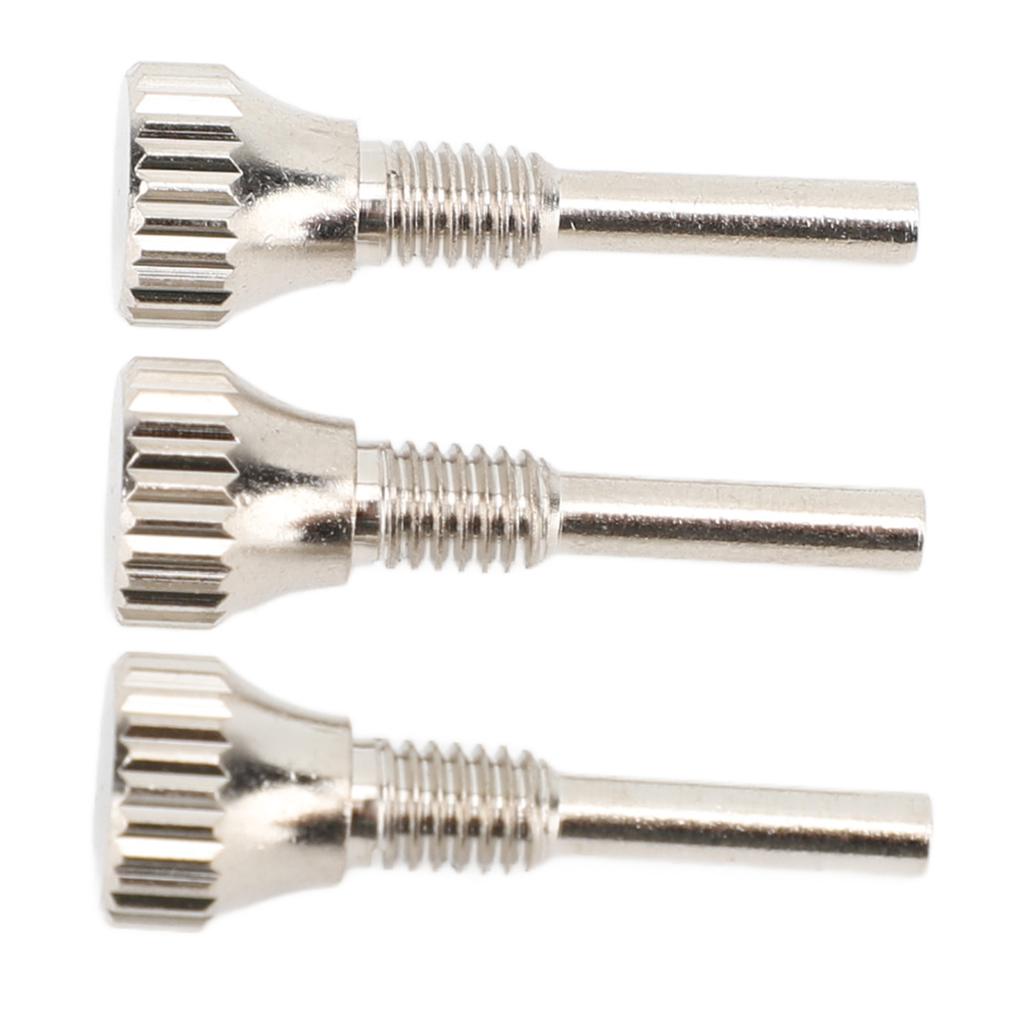 3PCS Trumpet Slide Screw Replacement Metal Trumpet Sound Pipe Screws for Wind Musical Instrument Maintenance
