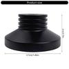 7-Zoll 45 U/min Vinyl Schallplattenadapter Metall Schallplattenstabilisatoren für überlegenes Audiophilen-Erlebnis