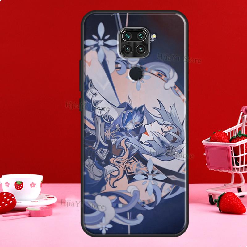Genshin Impact Eula Case For Xiaomi Redmi Note 11 10 9 8 12 Pro Plus 12S 11S 10S Cover For Redmi 12C 10C 10A 9C