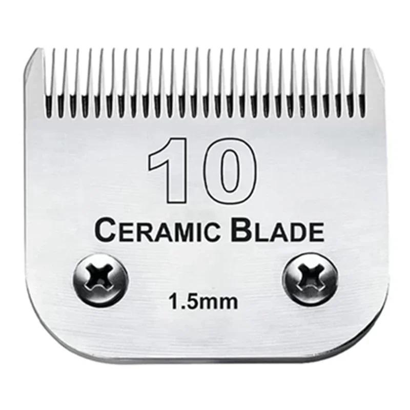 Toelettatura Professionale per Cani con Lama Ceramica Staccabile Compatibile con Andis/Oster A5/Wahl Serie KM Clippers per Animali