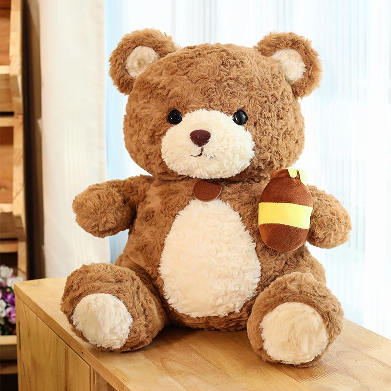

Cute McGee Teddy Bear Rag Doll - Valentine s Day Plush Toy for Hugging & Sleeping 35cm [0.33kg]