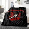 1pc Dragon guitarThemed Blanket Soft Flannel All Season Cozy Throw with Bold Graphic Print, Travel, or Holiday Gift for Family & Friends