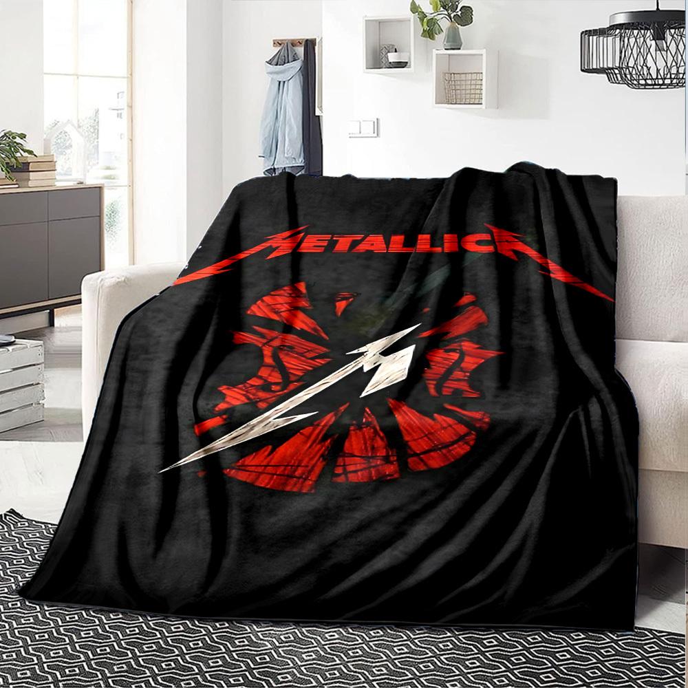 1pc Dragon guitarThemed Blanket Soft Flannel All Season Cozy Throw with Bold Graphic Print, Travel, or Holiday Gift for Family & Friends