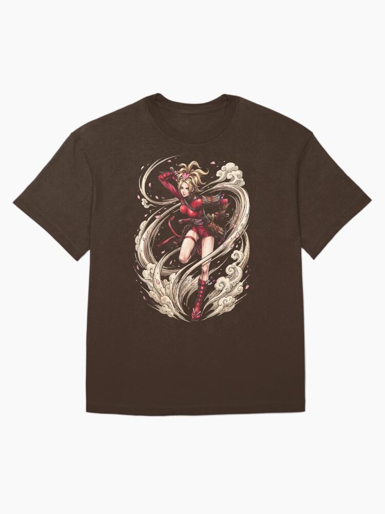 Tekken Natsu Soulcalibur Fighting Game Streetwear Tee Oversized T-Shirt