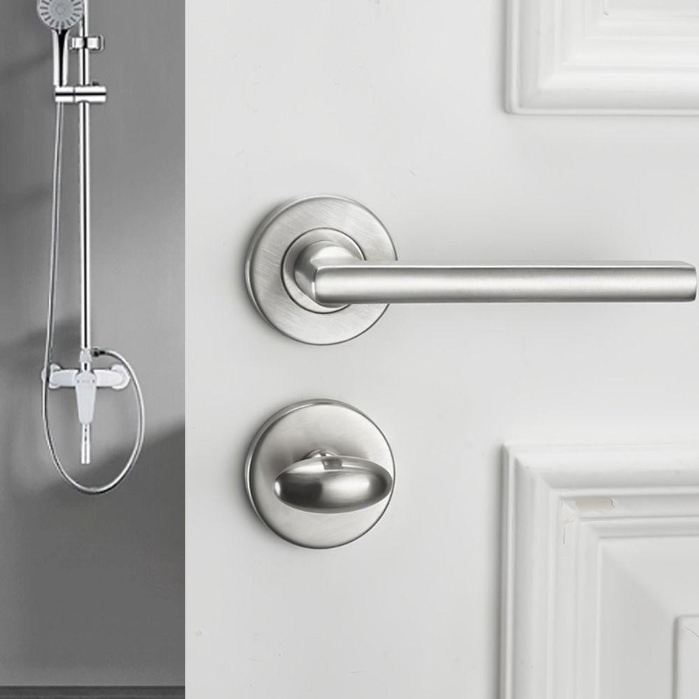 Stainless Steel Indicator Door Lock Nylon Plastic Stainless Steel Deadbolt  Dressing Room