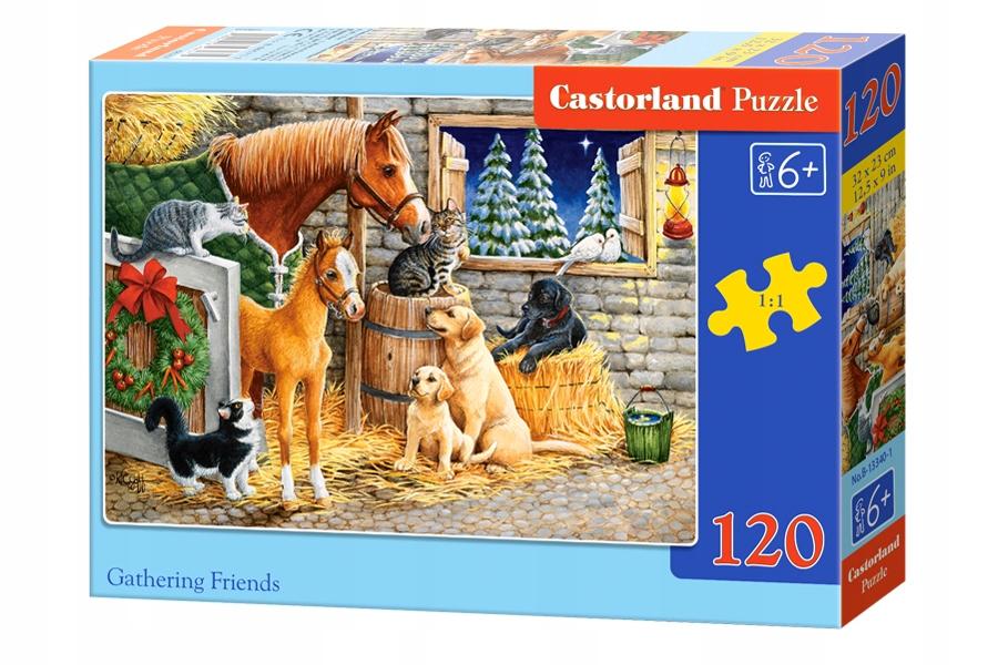 Puzzle 120 pieces B-13340-1 Gathering Friends