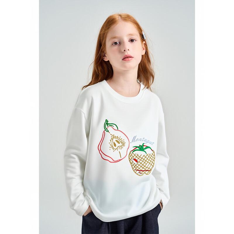 Montagut Girls  Fruit Print Long Sleeve T-Shirt 140