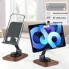 Desktop 360° Rotating All-Metal Foldable Phone & Tablet Holder for Creative Live Broadcasts