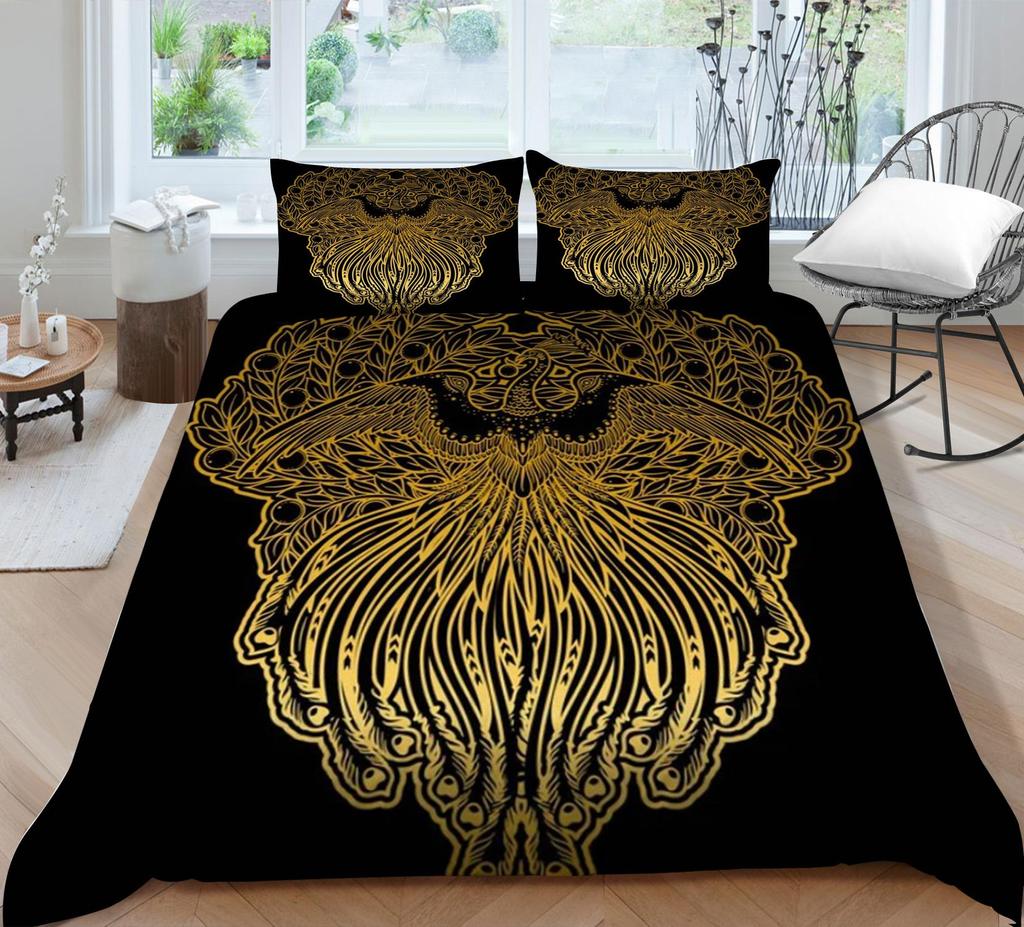 Bettbezug Böhmen Bettwäsche Bunte Tröster Bettbezug Set Heimtextilien Mädchen Frau Polyester Quilt Abdeckung