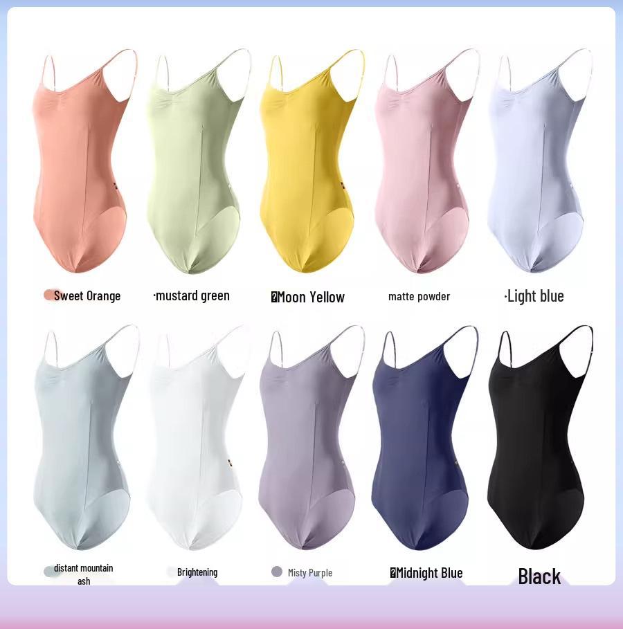 Dámský trikot s vysokým pasem Jasmine Dancewear pro balet a gymnastiku