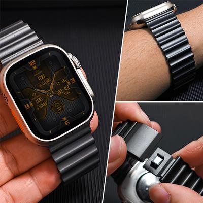 Stainless Steel Strap New For Apple Watch Band S11 10 SE 44mm 42mm 45mm 46mm Ultra 2 3 Metal Bracelet For iWatch Series 9 8 7 6