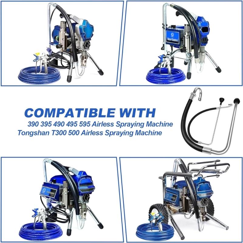 Upgraded Sprayer Hose Assembly For Series And Tongshan Line Painting Machines With Quick Installation Design