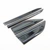 Fenders Car Accessories Side Vent Air Wing Trim Cover Polished Stainless Steel