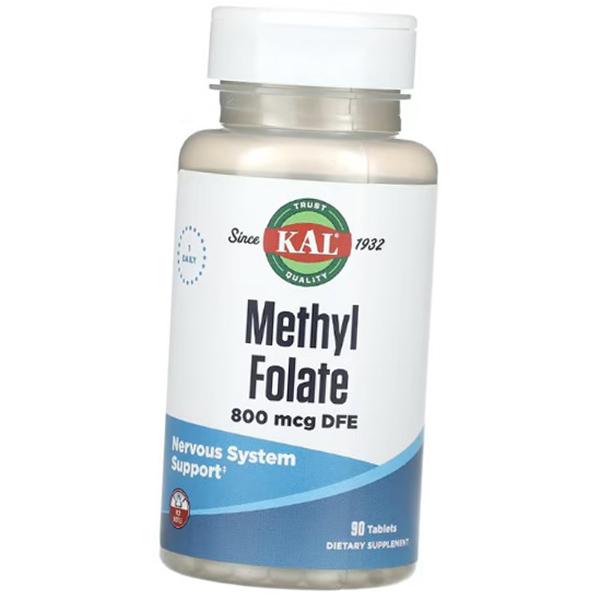 Метилфолат, Methyl Folate 800, KAL  90таб (36424039)