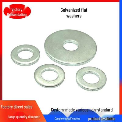 Thick Galvanized Metal Washer Spacer M3-M36