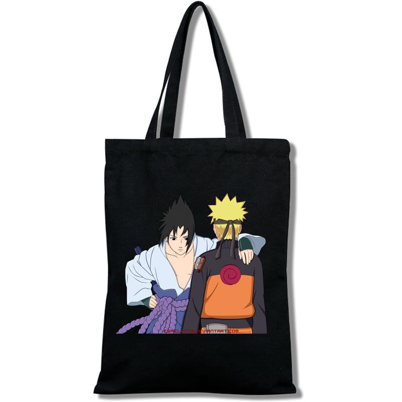 Харадзюку Солнечный Ниндзя Та же Сумка-тоут Холщовая сумка Модная студенческая Сумка для книг Дорожная сумка Модная холщовая сумка 24