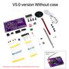 HU-017A HU-017BRDA5807S Radio Kit FM DIY Electronic Parts Learning Set 87-108MHz Board Kit for Electronic Component Accessories