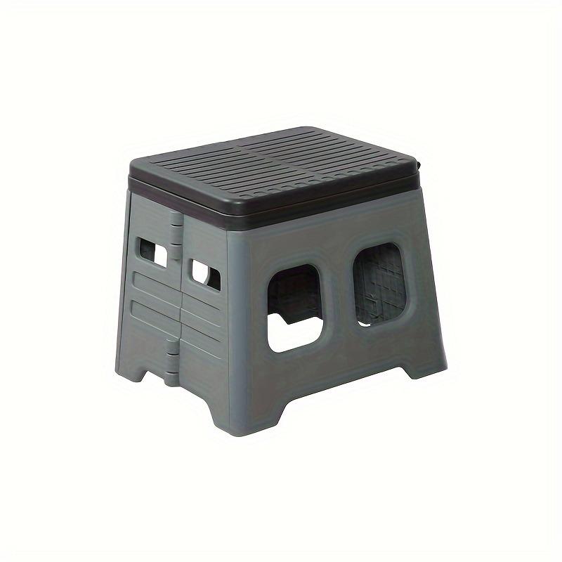 Tragbare faltbare Notfalltoilette mit Deckel für Camping, Wandern & Autoreisen | Langlebiges ABS-Material, Tragbare Toilette für Camping