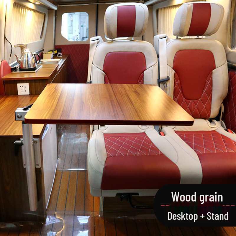Folding Dining Table & Cup Holder for Ford Transit & Maxus V80 RV Modifications