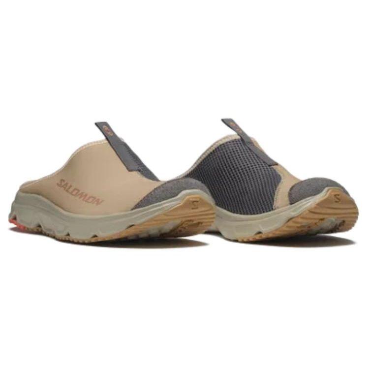 SALOMON Rx Slide 3.0 Sportovní ležérní protiskluzové pantofle s otevřenou špičkou Unisex obuv světle hnědá 474317