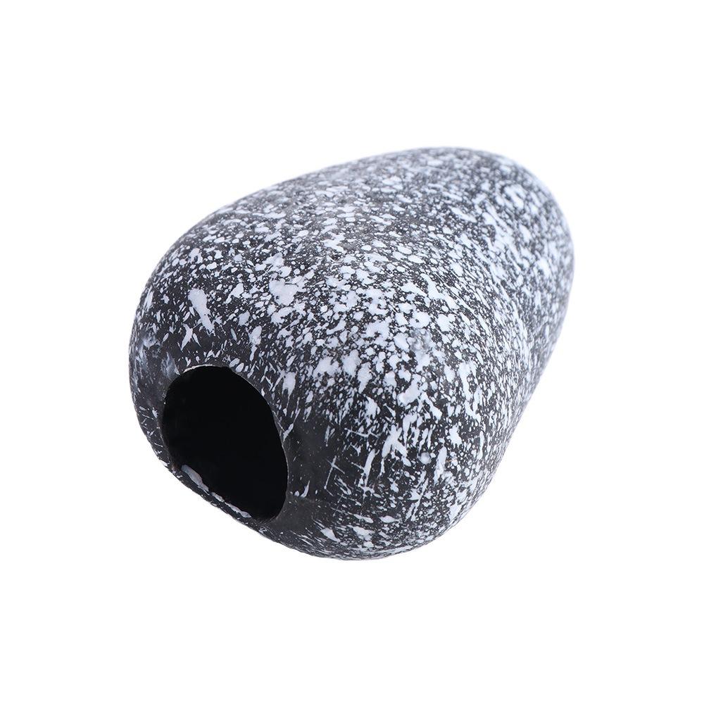 Ceramic Cichlid Stone Cave Eco-friendly Delicate Fish Eluding House Artificial Simulated Hiding Tank Cave Breeding Tank
